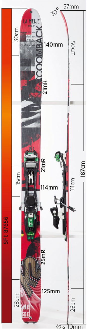Test av K2 Coomback 114 2015 Test av K2 Coomback 114 2015