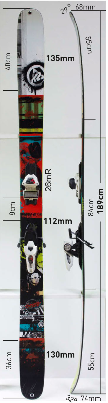 Test av K2 Shreditor 2014 Test av K2 Shreditor 2014