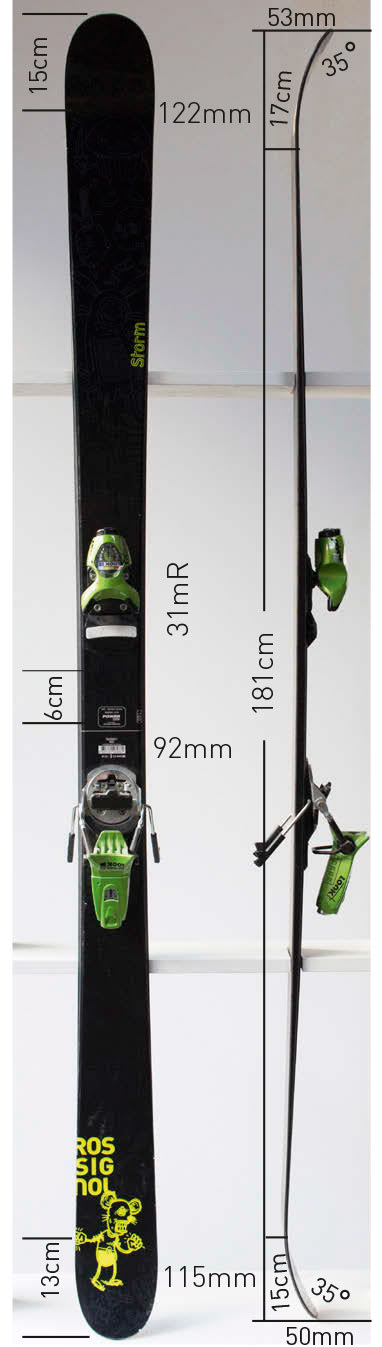Test av Rossignol Stormrider Pro 2014 Test av Rossignol Stormrider Pro 2014