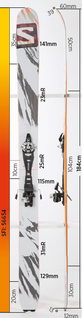Test av Salomon Lab BC 115 2015 Test av Salomon Lab BC 115 2015
