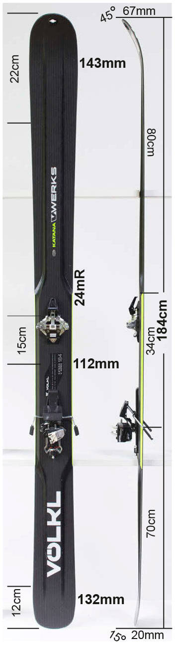 Test av Völkl Katana V Werks 2014 Test av Völkl Katana V Werks 2014