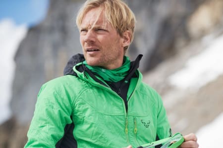 REKORDFORSØK: På åtte timer skal Benedict Böhm ta seg opp og ned Dhaulagiri VII. Foto: Dynafit