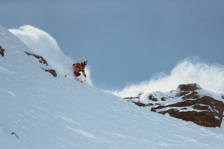 Hedvig Wessel er Norges eneste representant i årets Freeride World Tour. Foto: Jeremy Bernard/FWT