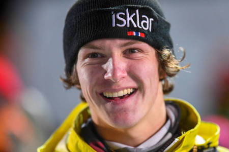 FINALEKLAR: Birk Ruud er klar for finale etter førsteplass i kvalifiseringen. Foto: ESPN