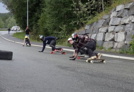 Mikael Jensen, Roar Fønseth, Morten Espeseter og Caspar Grøtte.