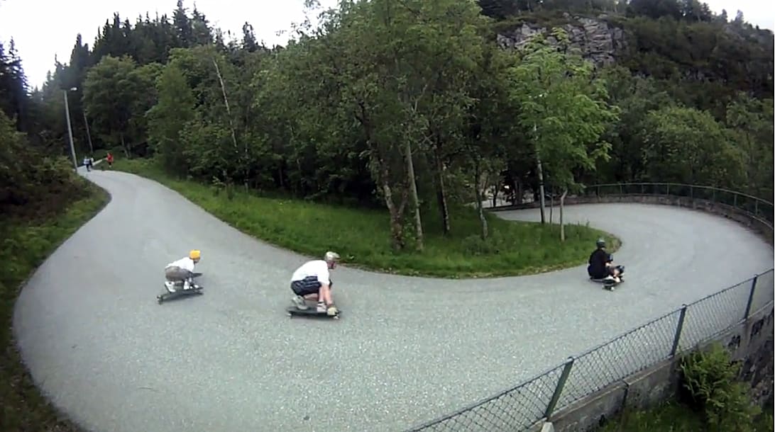 SVINGER: I og rundt Bergen fins mange bratte og svingete veier!