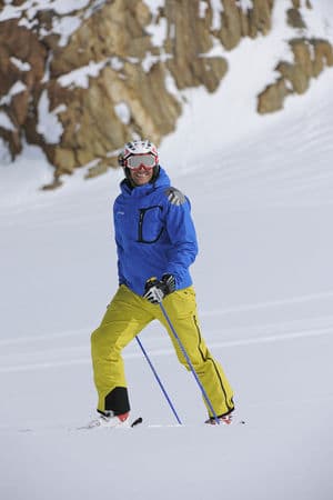 Det er lov å være fornyød på heliskiing i Canada. Bilde: Endre Løvaas