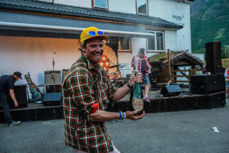 Asbjørn er stoka. Foto: Olav Standal Tangen