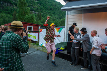 Asbjørn er enda mer stoka. Foto: Olav Standal Tangen