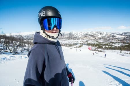 PARKSHRED: Felix Usterud på årets MegaPark. Foto: Vegard Breie