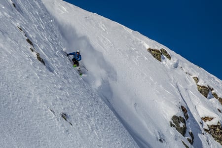 FINE FORHOLD: Martin Leite Gilleshammer fikk seg ei fin frikjøringshelg hjemme i Harpefossen. Foto: Thomas Bickhardt