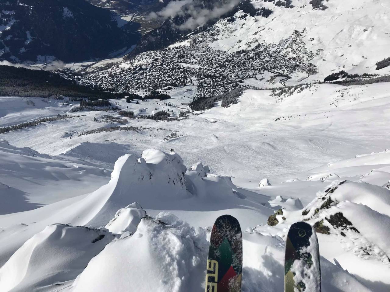 Rimelig heftige fjell også i Sveits.