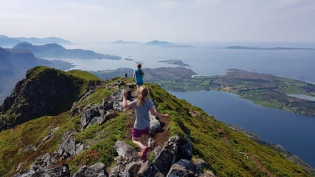 KIDS-CAMP I FJELLET: I september arrangeres toppturcamp for kids i Romsdal. Foto: Knut Inge Orset