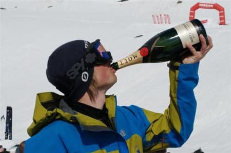 Nestvold feirer sammenlagtseieren norgescupen i freeride.