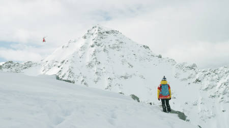 KLAR: Hedvig like før hun starter i Verbier Extreme, verdens råeste frikjøringskonkurranse.
