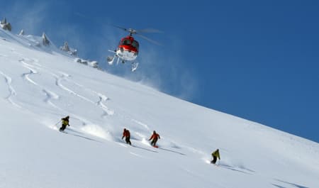 FRITT FRAM: Det går mot fri ferdsel met motorfarkoster i en rekke fjellkommuner i Norge. Blir det heliskiing allerede til vinteren?