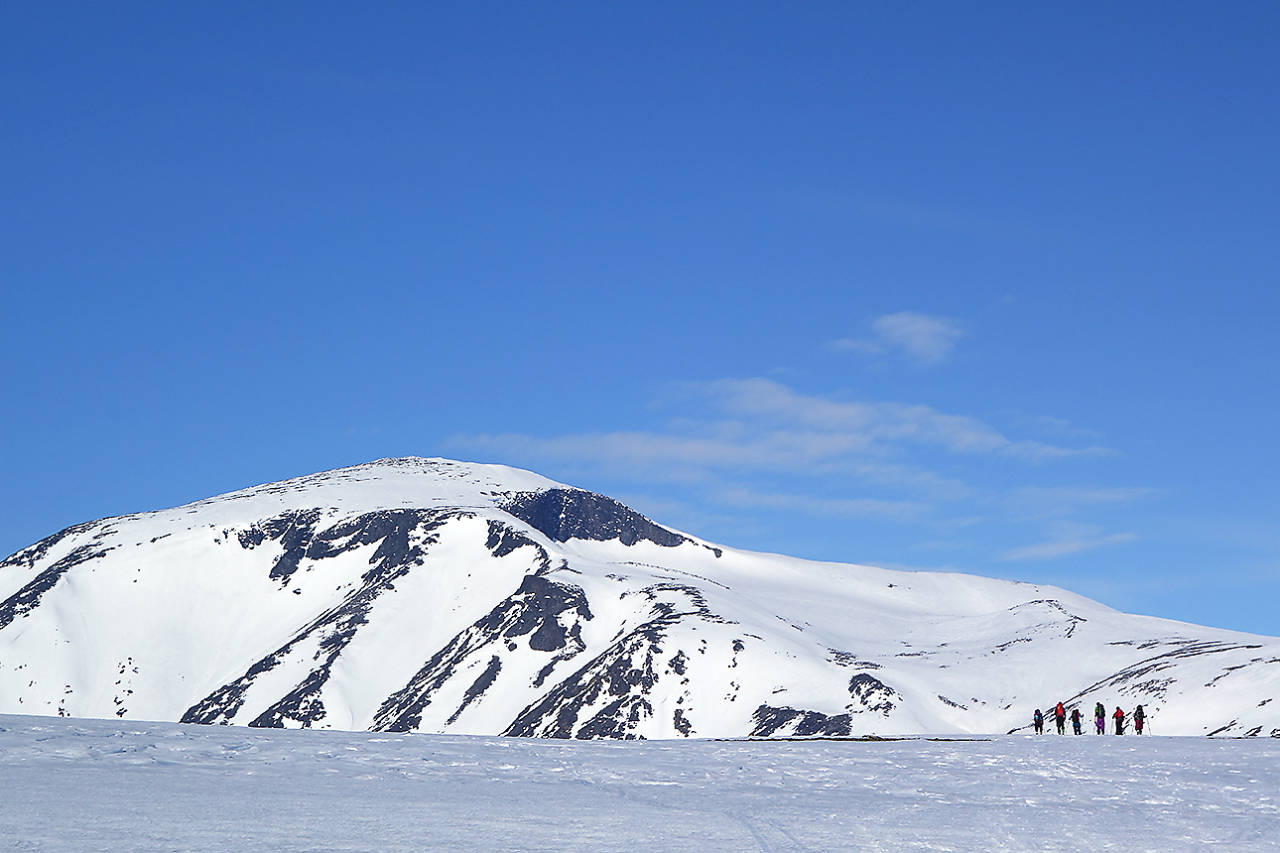 BESSHØ: Ingen kjent toppturklassiker ennå, men et supert skifjell.