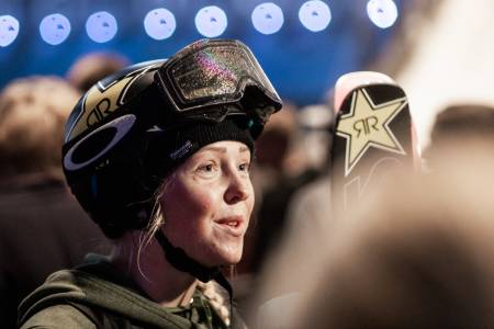 Johanne Killi (21) klarte ikke å forsvare sølvet sitt under årets X Games på Telenor Arena. Foto: Andreas Løve Storm Fausko