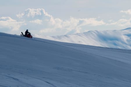 SCOOTER: Det blir ingen scooterløyper i Oppland. Foto: Tore Meirik