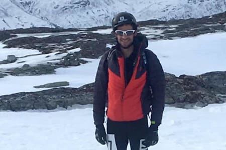 Kilian Jornet vant Norgescuprennet i Kårvatn på lørdag. Foto: Arrangøren
