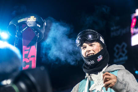 SØLV: Eirik Sæterøy tok sølv i Big Air i Hafjell. Foto: Olav Standal Tangen