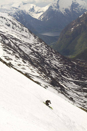Espen Sollien, Korte baksiden, Stryn. Foto: Hans Petter Hval.
