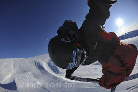 Anders Backe, Folgefonna. Foto: Endre Løvaas