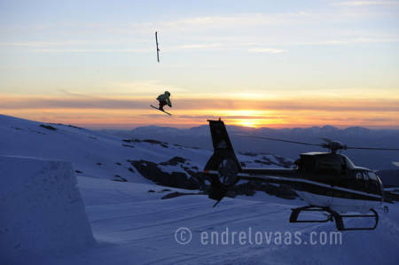 Aleksander Aurdal, Folgefonna. Foto: Endre Løvaas