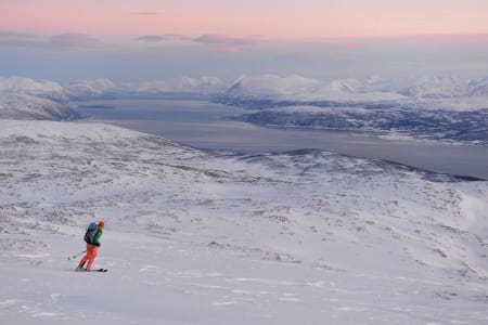 I Tromsø har det allerede vært prima forhold en stund, og til helga er det meldt påfyll av nysnø. Foto: Espen Nordahl