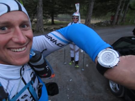 ALPIN START: Nils og Ola starta klokka 03.36