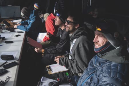 Norske Ole-Kristian Strøm (til høyre) er en av seks som skal dømme slopestyle og halfpipe under Vinter-OL i Sør-Korea. Bilde: Mateusz Kielpinski