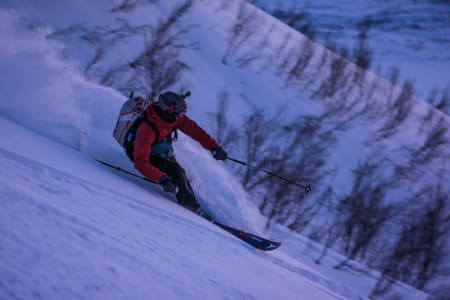 Bra snø og full fart! – Foto: Ptor Spricenieks