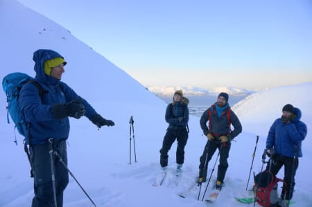 Ptor deler kunnskap – Foto: Kjetil M. Samuelsen