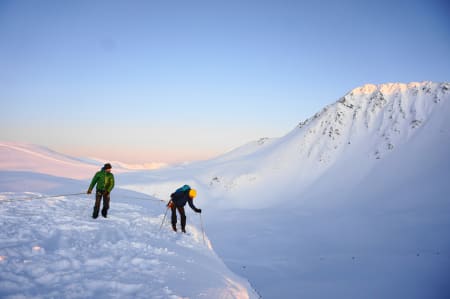 Jimmy sikrer Ptor over skavl – Foto: Kjetil M. Samuelsen