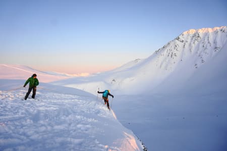 Jimmy sikrer Ptor over skavl – Foto: Kjetil M. Samuelsen