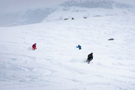 VERDENS STØRSTE TOPPTURFESTIVAL: High Camp på Turtagrø. Foto: Martin Innerdal Dalen