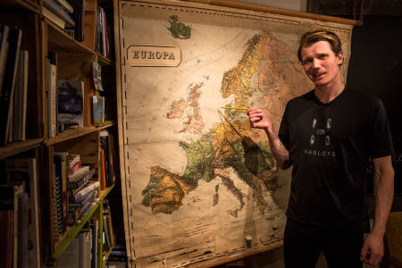 ASBJØRN «GISLEFOSS» NÆSS: Kort sagt: følg med på vindretningene. Bilde: Christian Nerdrum