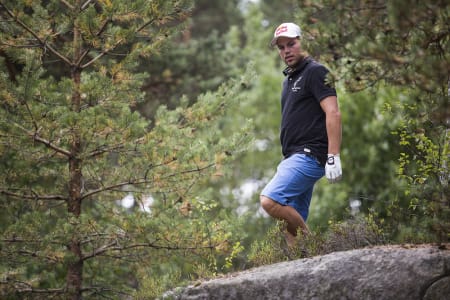 PK Hunder slo flere baller til skogs sist søndag.