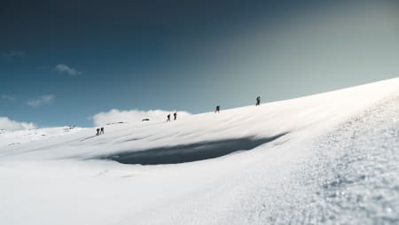 Toppturisme er populært også i Voss, som er vertskap for skredkonferansen i november. Foto: Jon Hunnålvatn Tøn