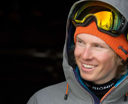 SOM SAGT SÅ GJORT: I høst fortalte Henrik Kristoffersen om målene for sesongen. I slutten av januar er han allerede der. Foto: Interplaza