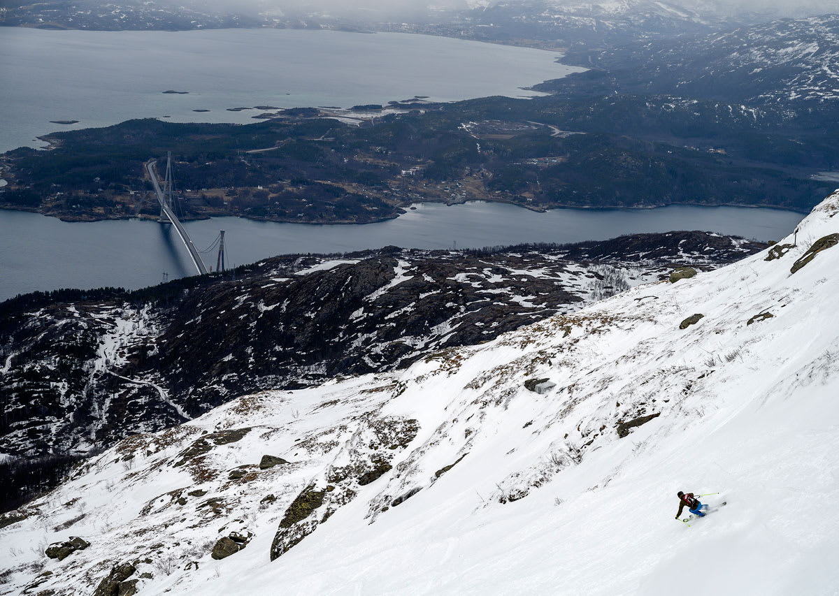 Seniorkonkurransen ble en god test av om det utvalgte konkurranseområdet fungerte til formålet. Foto: Rune Dahl