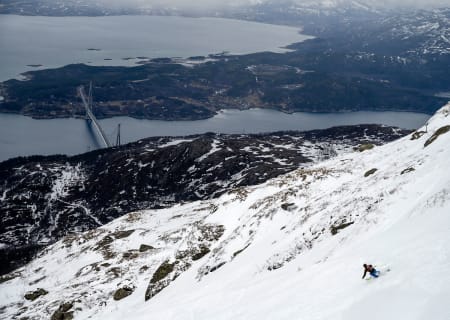Seniorkonkurransen ble en god test av om det utvalgte konkurranseområdet fungerte til formålet. Foto: Rune Dahl
