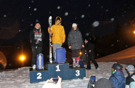 Nina Rusten ble best av jentene, foran Vilde Johansen og Marina Johansen.