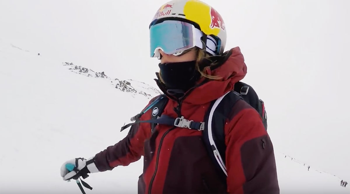 HIGH CAMP-DEBUTANT: Ikke mange highcampere har gogglesene inni hjelmen, men landets mest meritterte damejibber er et temmelig naturlig unntak.