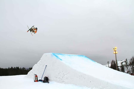 BESTE KID: Yngre Junior-vinner Trym Sunde Andreassen ble ikke årets Bad Ass of the Year, men han scora det feteste bildet. Foto: Lågendalsposten