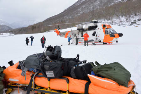 TRAGEDIE: Aldri før har det norsk toppturmiljøet blitt rammet like hardt som i påska i fjor, da fire personer omkom i et skred på Nordmøre. Foto: Ludvig Killingberg