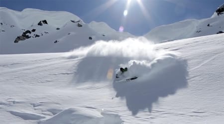 WEBSERIE: Se gutta shredde Whistler i den første episoden av Dynafits nettserie. Foto: Sjermdump