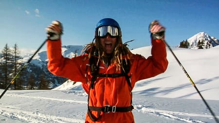 POPULÆR: Da gjengen bak Salomon Freeski TV spurte seerne hvilken profil de likte best, var svaret klart: Det flygende ekornet fra Sverige er mest populær.