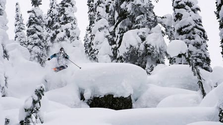 PILLOWS: Det er ikke bare putene som hinter om drømmer i årets første episode av Salomon Freeski TV: Hvem drømmer ikke om pudder etter å ha sett dette?