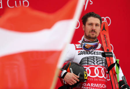 UNIK: Sju sesonger på rad har Marcel Hirscher vunnet verdenscupen i alpint sammenlagt. Ingen andre utøvere har noen gang vært i nærheten av Hirschers stabile og høye nivå i slalåm og storslalåm. Foto: Stephan Jansen